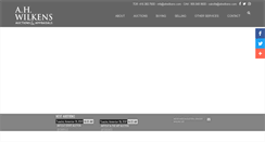 Desktop Screenshot of ahwilkens.com